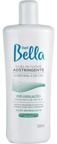 Loção Adstringente De Hortelã Refrescante Depil Bella 300ml