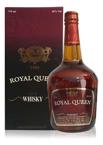 Whisky Royal Queen X 750 Ml - mL a $52