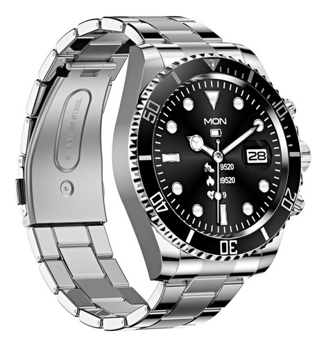 Reloj Inteligente De Acero Inoxidable Aw12 1.28 «ips Full-to