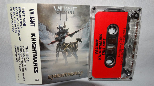 Valiant - Knightmares (carcasa:ex - Inserto:ex)