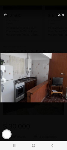 Imagen 2 de 9 de Alquiler Casa Ph En Punta Mogotes, Mar Del Plata. A 150mts Del Mar.