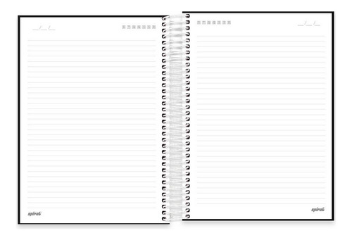 Caderno Lumi Capa Dura Com Elastico 160 Folhas 10 Materias