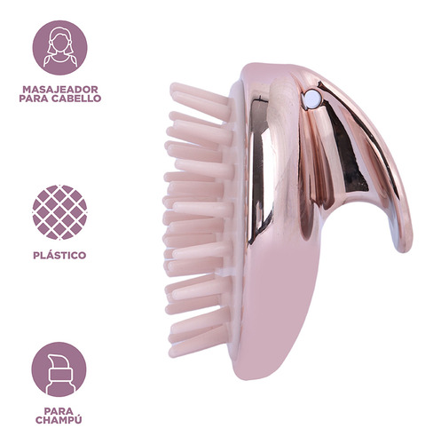 Miniso Cepillo Masajeador Para Cabeza Sparkling Star Sintéti