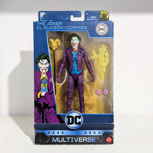 Joker Dc Multiverse Mattel Repack Batman 80th Anniversary (Usado)