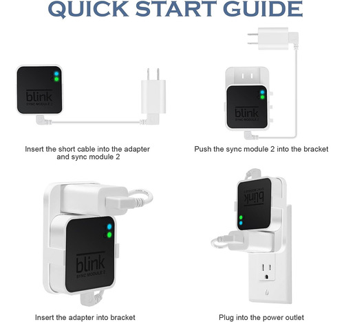 Soporte De Pared Wdzree Outlet Para Blink Sync Module 2, ...