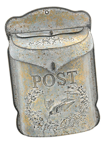 Buzón Vintage De Montaje En Pared, Buzón De Correo De