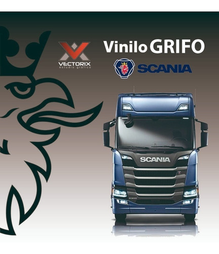 Calcos Grifo Camion Scania