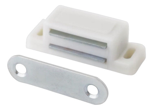 Reten Iman Magnetico 45mm Blanco Puerta Alacena Mueble X50