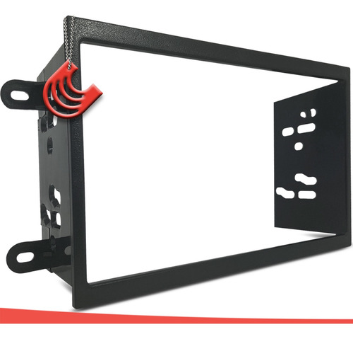 Imagem 3 de 10 de Moldura De Painel 2 Din Multimidia Dvd Mp5 Onix 2020 2021