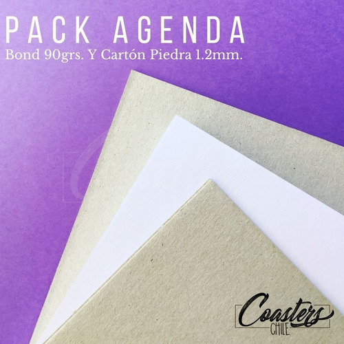 Pack Agenda A5 - Bond 90 Grs. - 10 Unidades