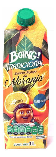 Bebida Boing Tradicional de Jugo de Naranja 1L