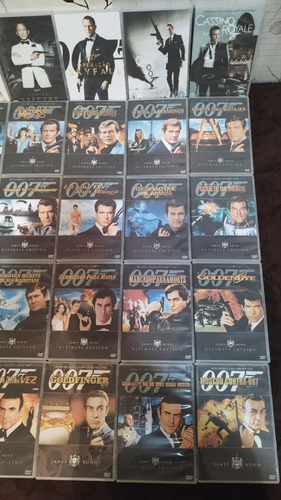 Dvd Box - 007 James Bond Sem Tempo Para Morrer