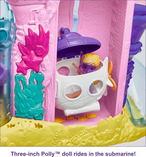Polly Pocket, Aventuras De Sirena Set De Juego
