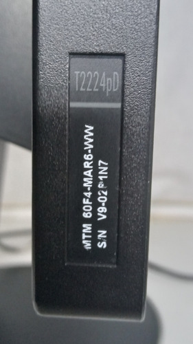 Monitor Lenovo T2224pd Negro (Usado)