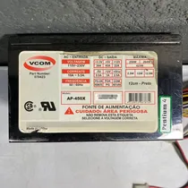 Comprar Fonte Real Vcom Modelo: Ap-450x 24pinos 423w Atx