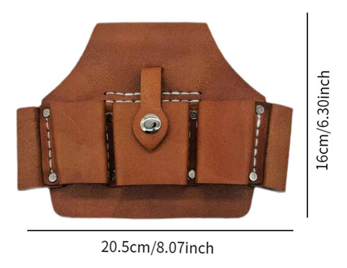 Bolsa De Herramientas Bolsa De Almacenamiento De Piel De