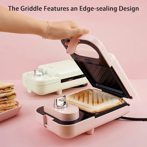 Máquina Para Sándwiches De Desayuno En Miniatura Color Rosa