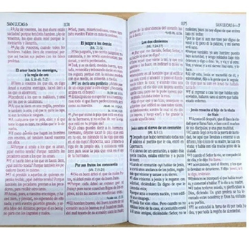 Imagen 2 de 3 de Biblia Reina Valera 1960 Letra Grande Pjr Concordancia Negro