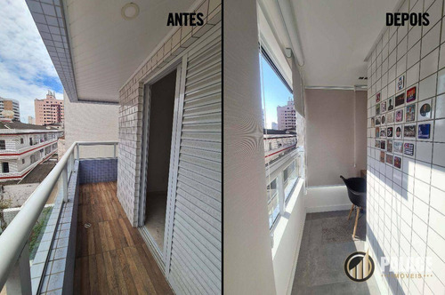 Imagem 27 de 30 de Apartamento Com 1 Dormitório À Venda, 51 M² Por R$ 320.000,00 - Vila Guilhermina - Praia Grande/sp - Ap3226
