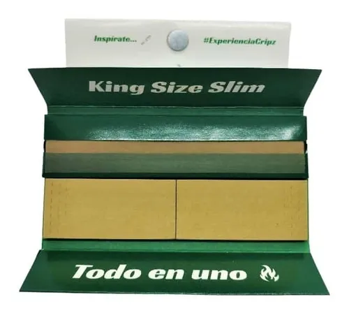 Papel De Liar King Size, Filtros, Grinder Y Bandeja 4 En 1