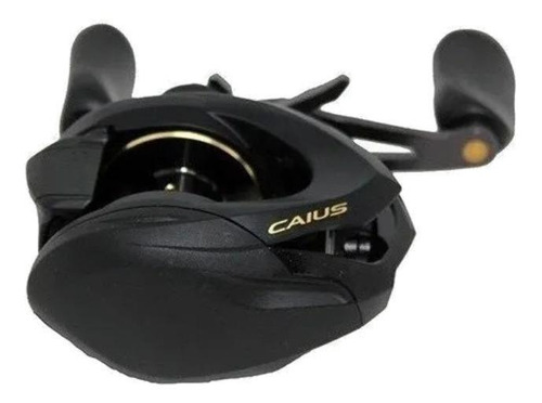 Reel rotativo Shimano Caius 151 izquierdo color negro