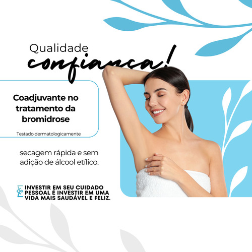 Kit 4 Desodorante Roll-on Antitranspirante - Blaky Friday Fragrância Neutra