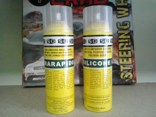 Sq Silicon Abrillantador Aerosol Limon, Carro Nuevo 354 Cm3