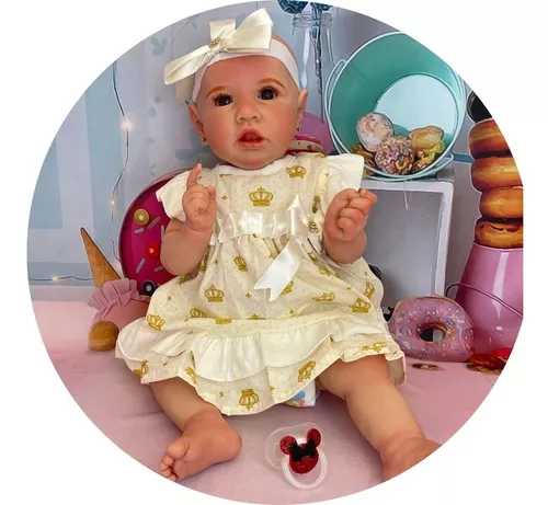 Boneca Bebe Reborn Original Realista