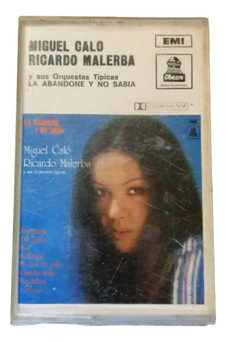 Cassette De Miguel Calo Ricardo Malerba -(#305 (Usado)