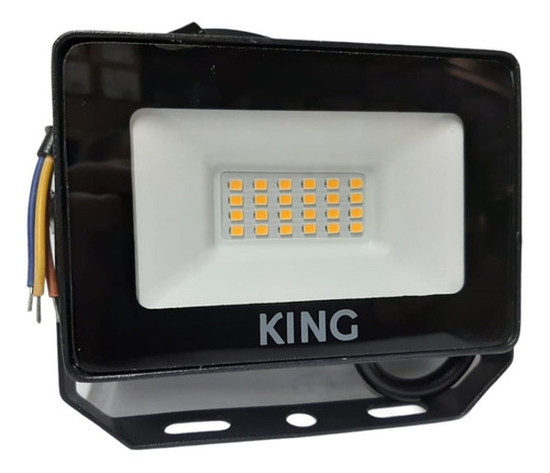 Imagen 1 de 3 de King Reflector Led 20w Blanco Cálido 3000k