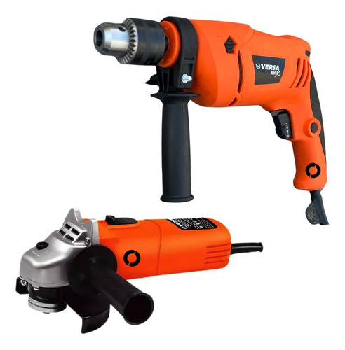 Combo Kit Amoladora 600w + Taladro 500w 13mm Versa Max Naran