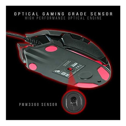 Ratón Para Juegos Con Interruptor Óptico Bloody Sp80 El De 8 Sp80.