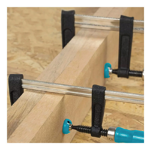 Prensa Sargento Tipo F 50x250mm Autoajustable Pack X2 Total