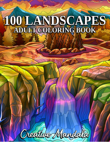 Libro: 100 Paisagens: Um Livro Para Colorir Com Praias Tropi