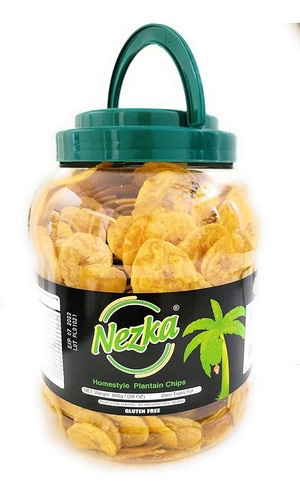 Nezka Chips De Plátano - Deliciosos Bocadillos Crujientes Y