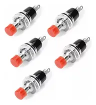 Comprar 5 Pcs Suiche Pulsador Sin Retención Pbs-110 Para Arduino