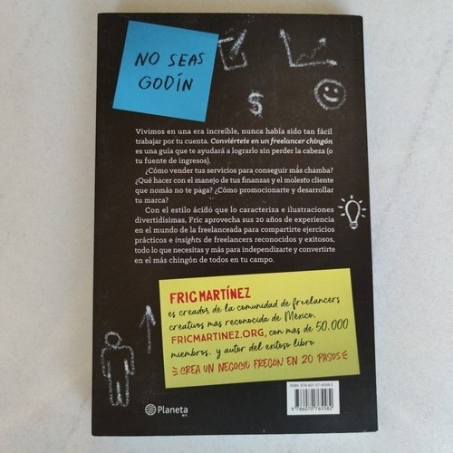 Conviértete En Un Freelancer Chingon Libro De Fric Martínez