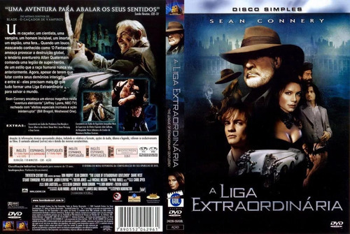 Dvd - A Liga Extraordinaria Com Sean Connery