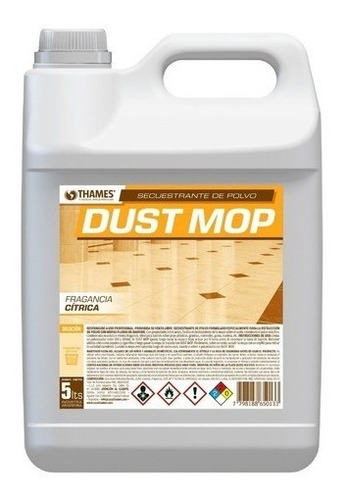 Secuestrante De Polvo Para Mopas Dust Mop Citrico 5 Lts