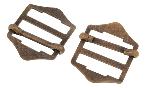 10 Piezas Metal Sastre Deslizante Hebilla Ajustable Botón De
