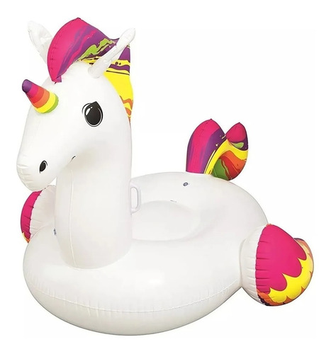 Unicornio Kawaii Bestway Inflable Flotador 2.24m X 1.64cm