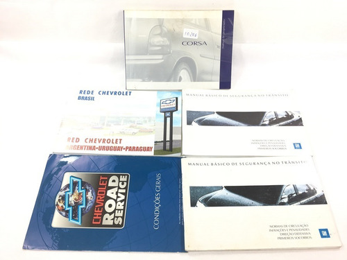 Manual Proprietário  Gm Corsa 2001 Hatch 2 Livros  M10296