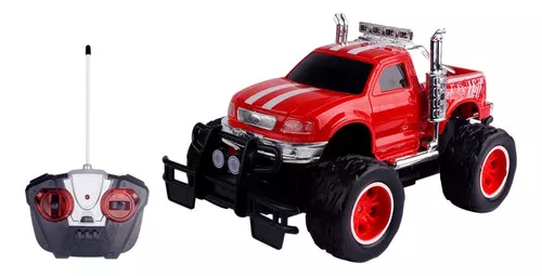 Caminhonete Carro Controle Remoto 4x4 7 Funções Racing Truck - Escorrega o  Preço