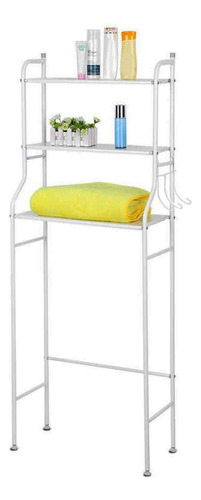 Estante, estante, organizador, baño, lavandería, balcón
