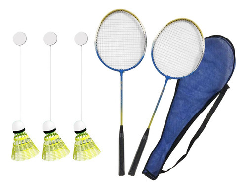Raqueta Badminton Solo Trainer Aid Beginner 3 Badminton 2 [u
