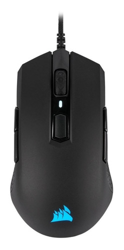 Imagen 1 de 4 de Mouse de juego Corsair  M55 RGB Pro negro