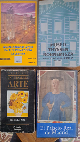 Vhs Casettes Arte Museos