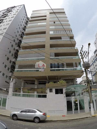 Ref. 13589 - Apto Semi Mobiliado - Vista Mar - Ocian - Financia - V13589