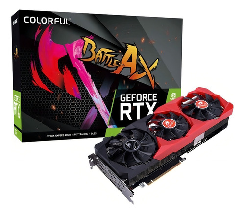 Placa Vídeo Colorful Geforce Rtx 3070 Nb-v 8gb Gddr6 256bit