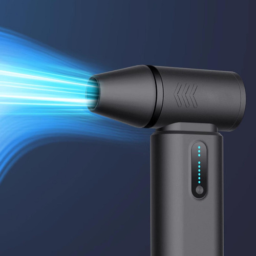 Handheld Mini Ventilador De Alta Velocidad Potente Fan Negro